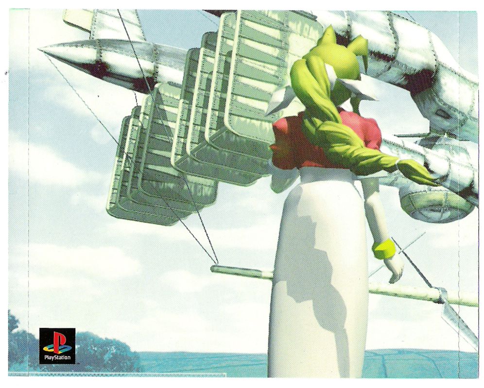 Inside Cover for Final Fantasy VII (PlayStation) (Greatest Hits release)