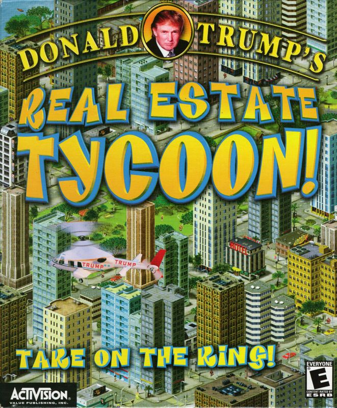 Front Cover for Donald Trump's Real Estate Tycoon! (Windows)