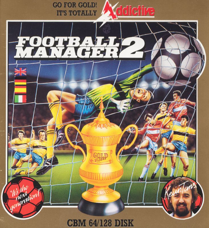 Front Cover for Football Manager 2 (Commodore 64) (Disk Case)