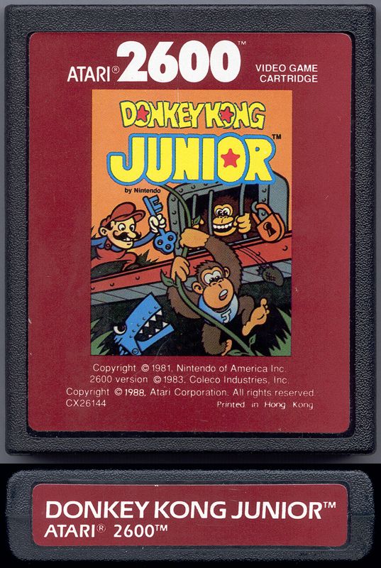 Media for Donkey Kong Junior (Atari 2600) (Atari Release)