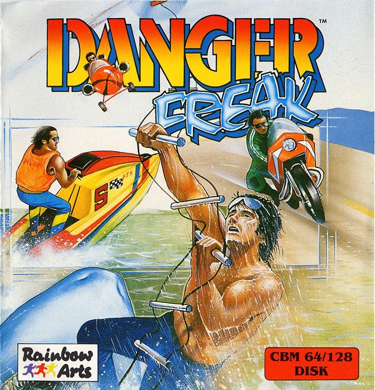 Front Cover for Danger Freak (Commodore 64)