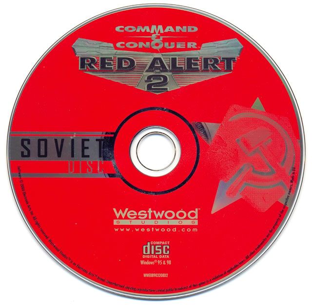 Media for Command & Conquer: Red Alert 2 (Windows): Disc 2 - Soviet