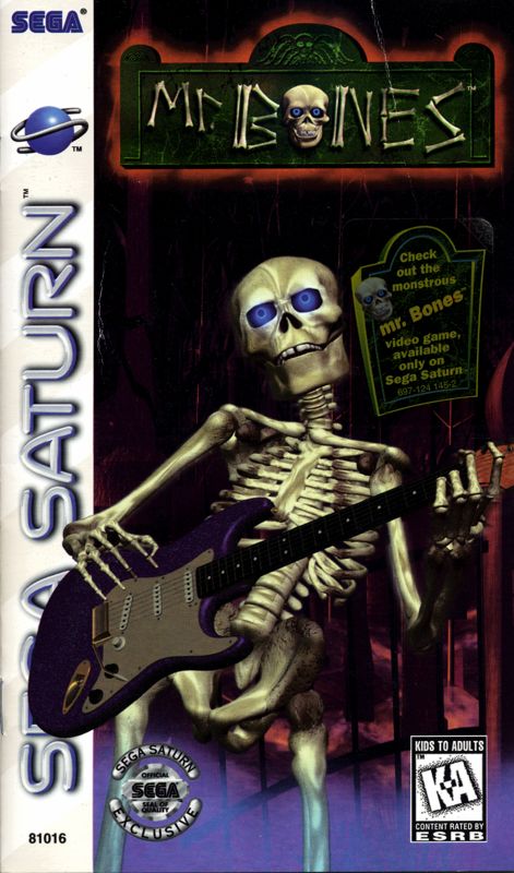 Front Cover for Mr. Bones (SEGA Saturn)