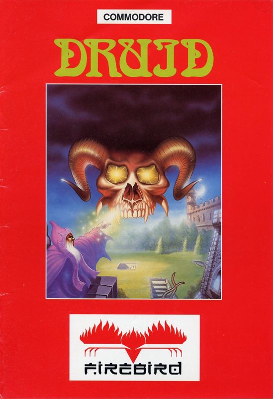 Front Cover for Druid (Commodore 64) (Disk release)