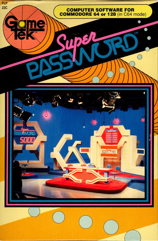 Front Cover for Super Password (Commodore 64)