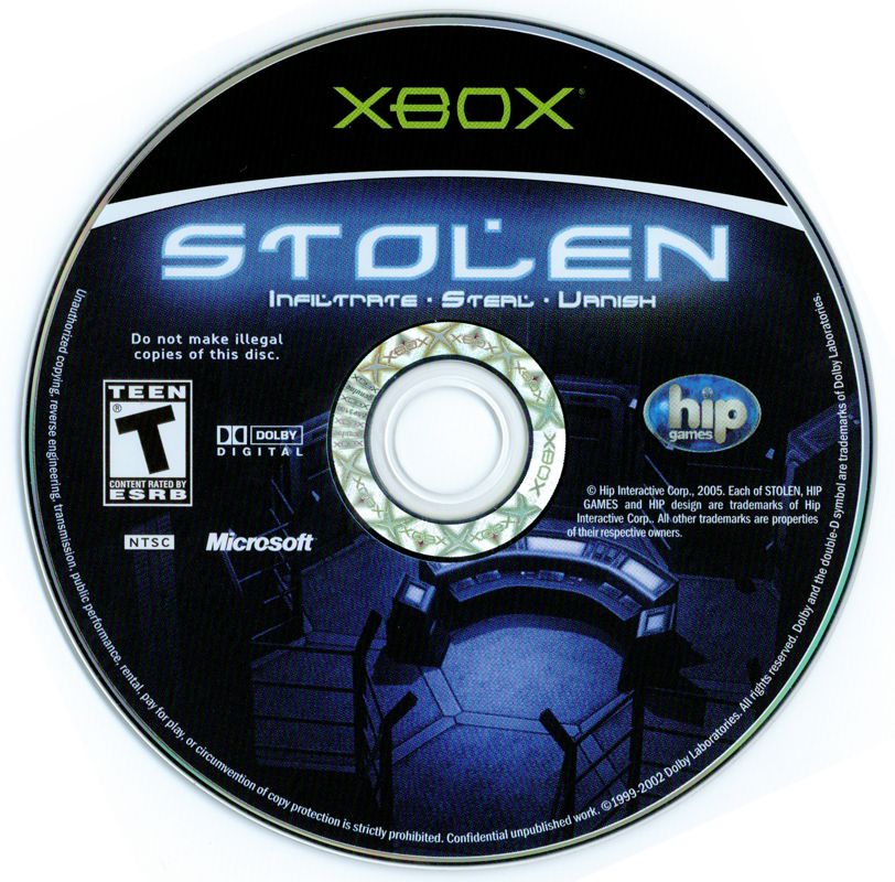 Media for Stolen (Xbox)