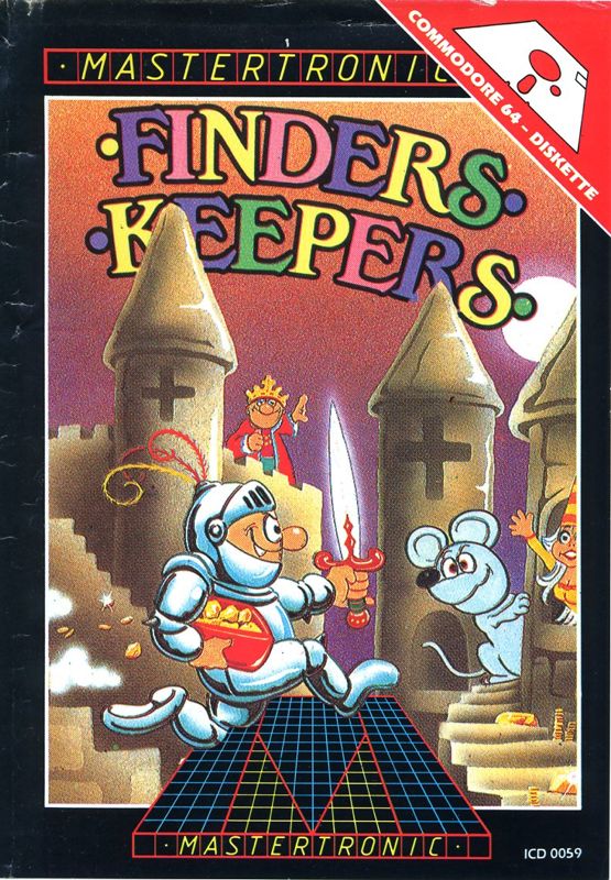 Front Cover for Finders Keepers (Commodore 64) (Floppy disk release)