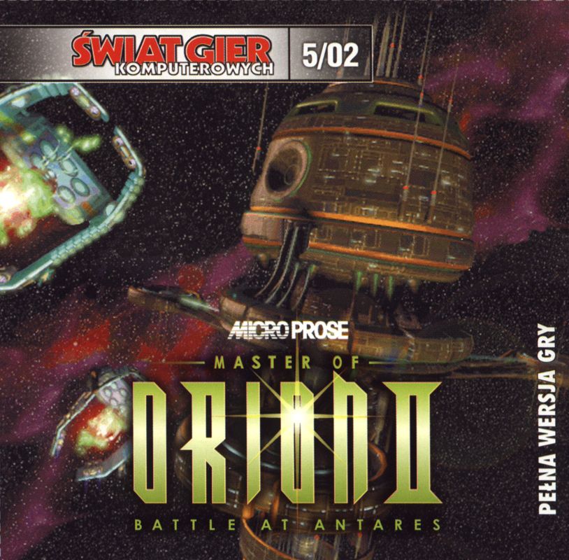 Front Cover for Master of Orion II: Battle at Antares (DOS and Windows) (Bundled with Świat Gier Komputerowych magazine #5/2002)