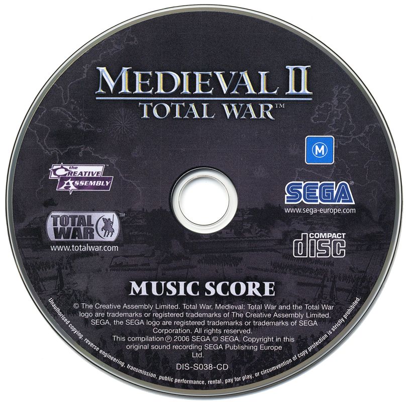 Soundtrack for Medieval II: Total War (Collector's Edition) (Windows) (Cuboid Slipbox)