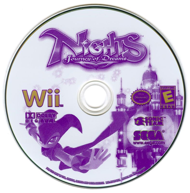 Media for NiGHTS: Journey of Dreams (Wii)