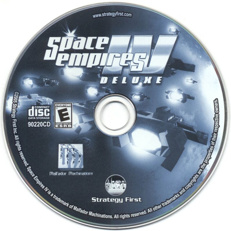 Space Empires IV: Deluxe cover or packaging material - MobyGames