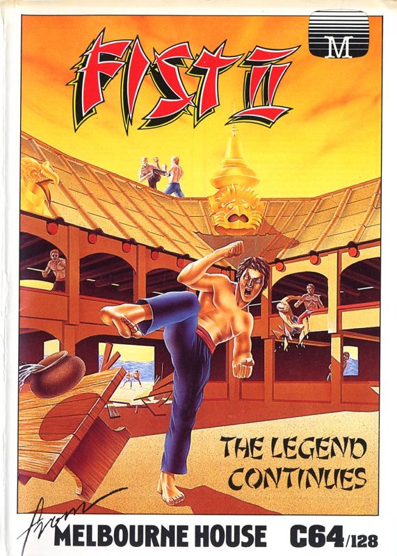 Front Cover for Fist: The Legend Continues (Commodore 64) (disk release)