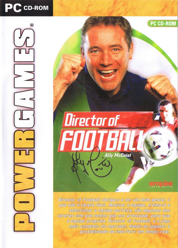 Front Cover for Director of Football (Windows) (PowerGames budget label)