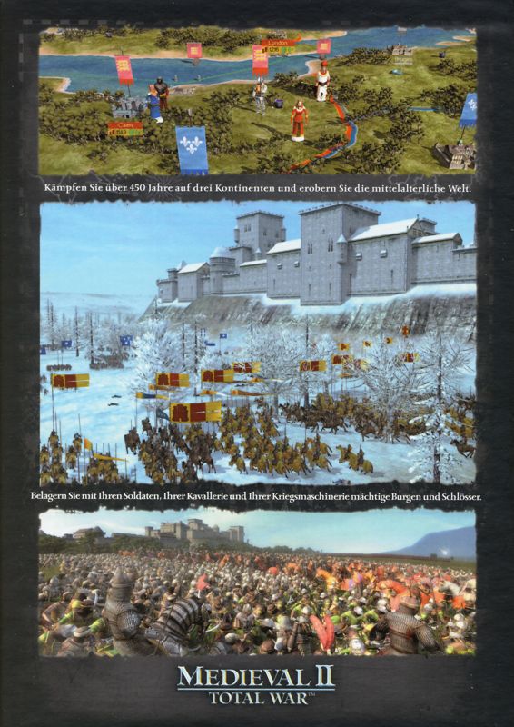 Other for Medieval II: Total War (Collector's Edition) (Windows) (Cuboid Slipbox): Box - Right Side