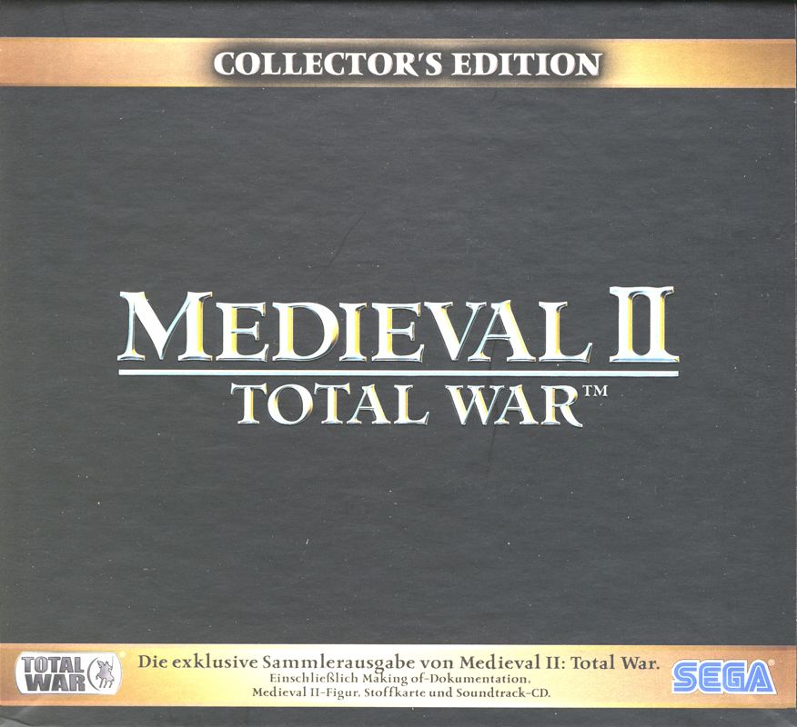 Other for Medieval II: Total War (Collector's Edition) (Windows) (Cuboid Slipbox): Box - Top