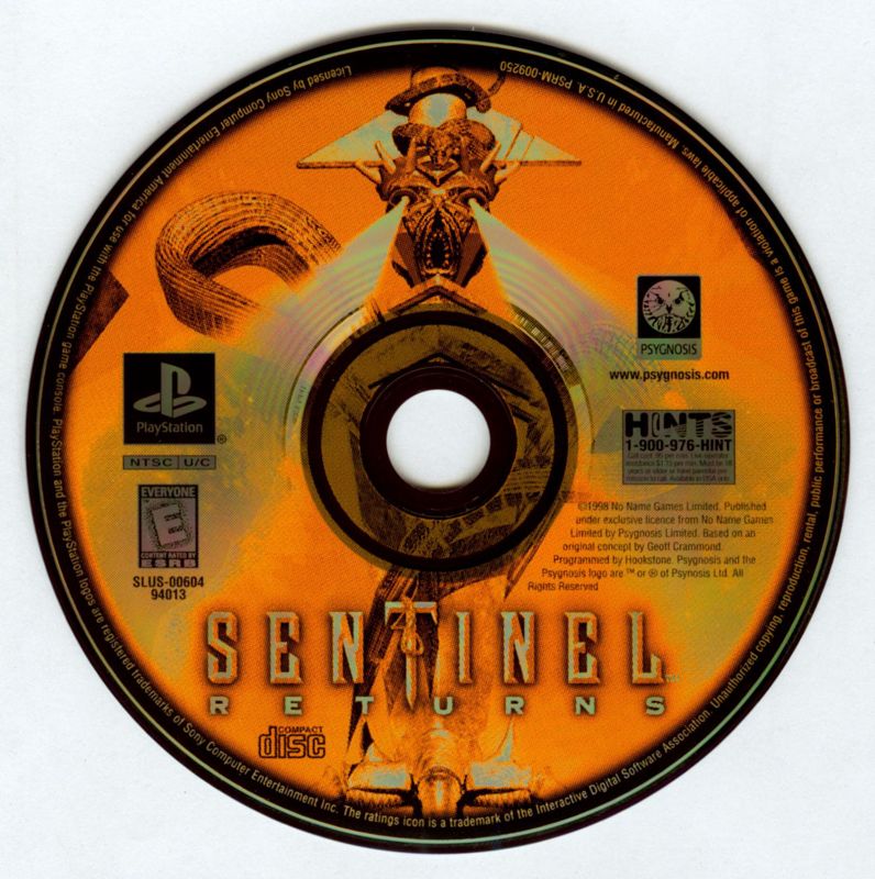 Media for Sentinel Returns (PlayStation)