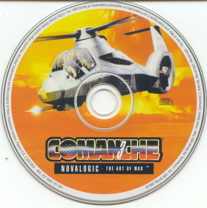 Media for Comanche 3 (DOS) (Re-release)
