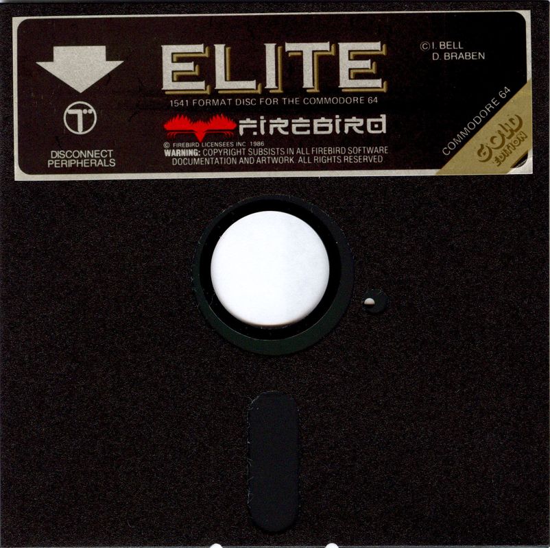 Media for Elite (Commodore 64)