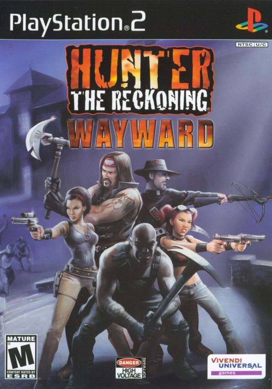 Front Cover for Hunter: The Reckoning - Wayward (PlayStation 2)