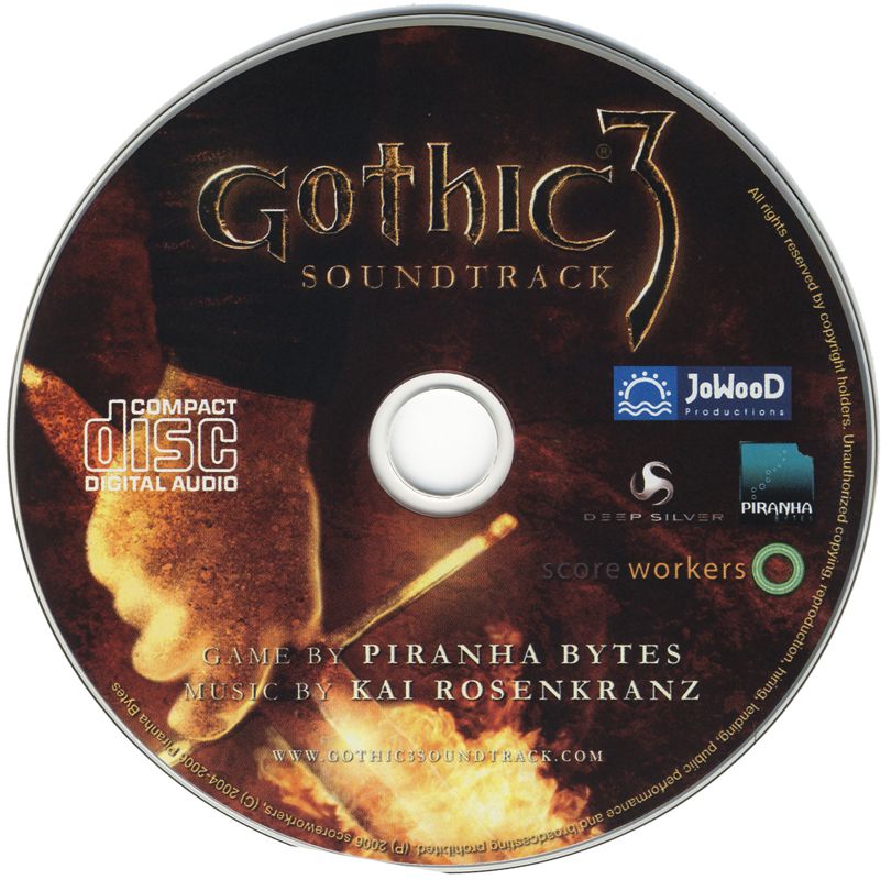 Soundtrack for Gothic 3 (Collector's Edition) (Windows)