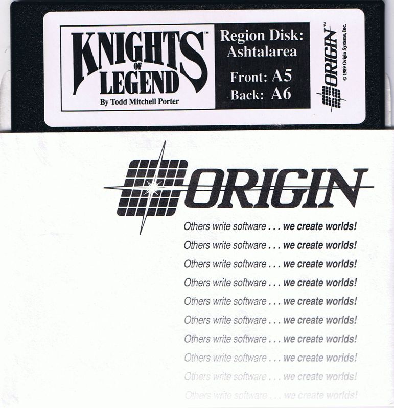 Media for Knights of Legend (Commodore 64): Disk 4/4