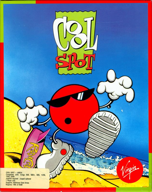 Front Cover for Cool Spot (Amiga)
