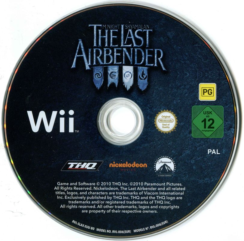 The Last Airbender Cover Or Packaging Material Mobygames