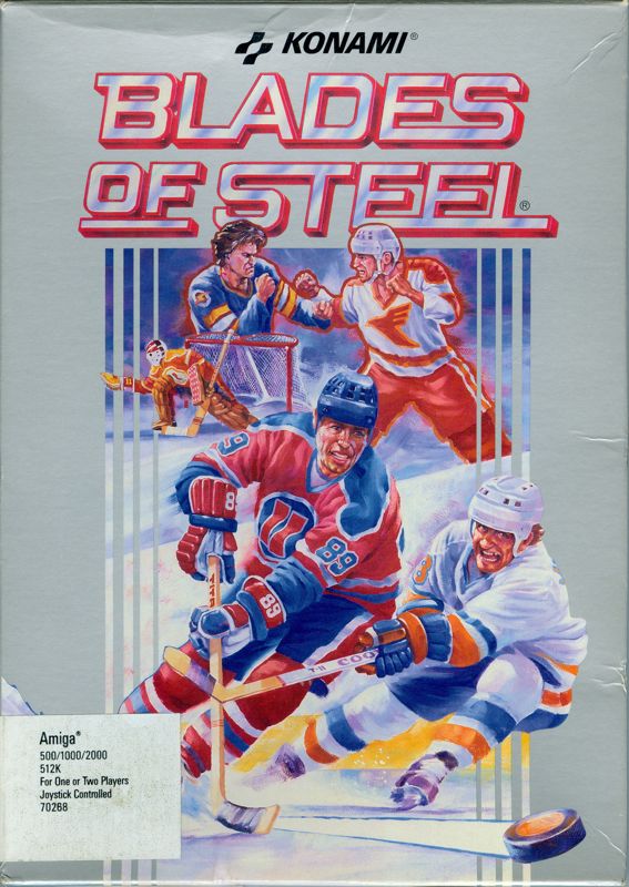 Front Cover for Blades of Steel (Amiga)