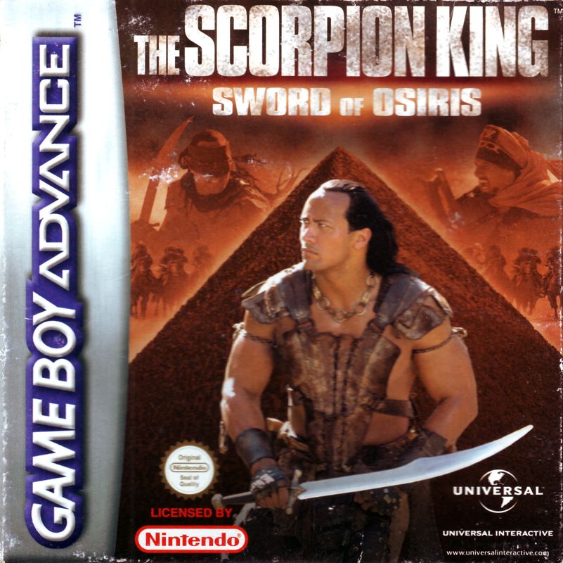 Front Cover for The Scorpion King: Sword of Osiris (Game Boy Advance)