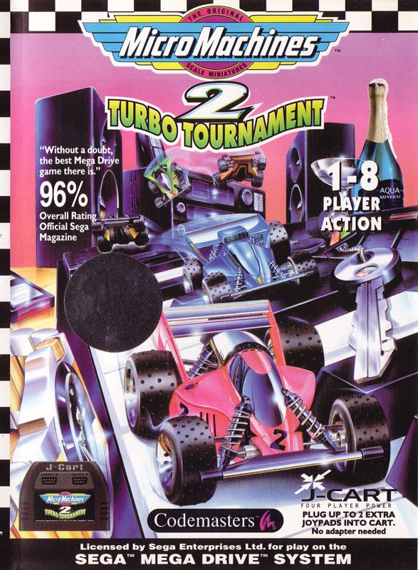 Front Cover for Micro Machines 2: Turbo Tournament (Genesis)