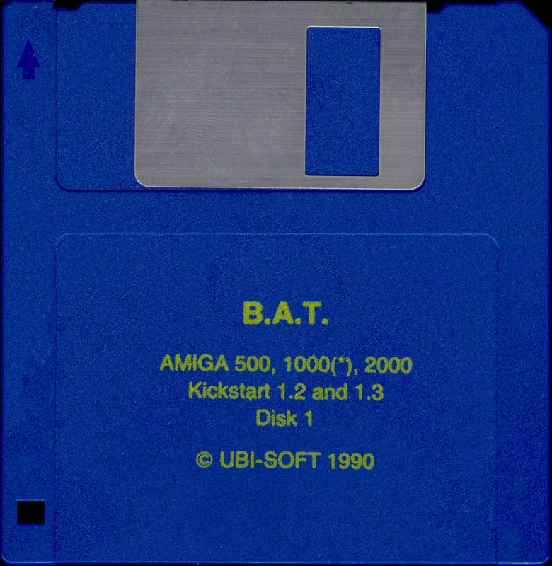 Media for B.A.T. (Amiga): Disk 1/2