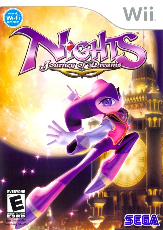 Front Cover for NiGHTS: Journey of Dreams (Wii)