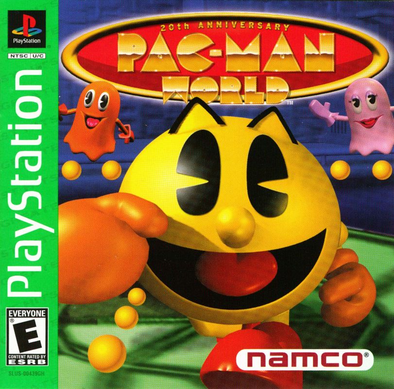 Front Cover for Pac-Man World 20th Anniversary (PlayStation) (Greatest Hits Release)