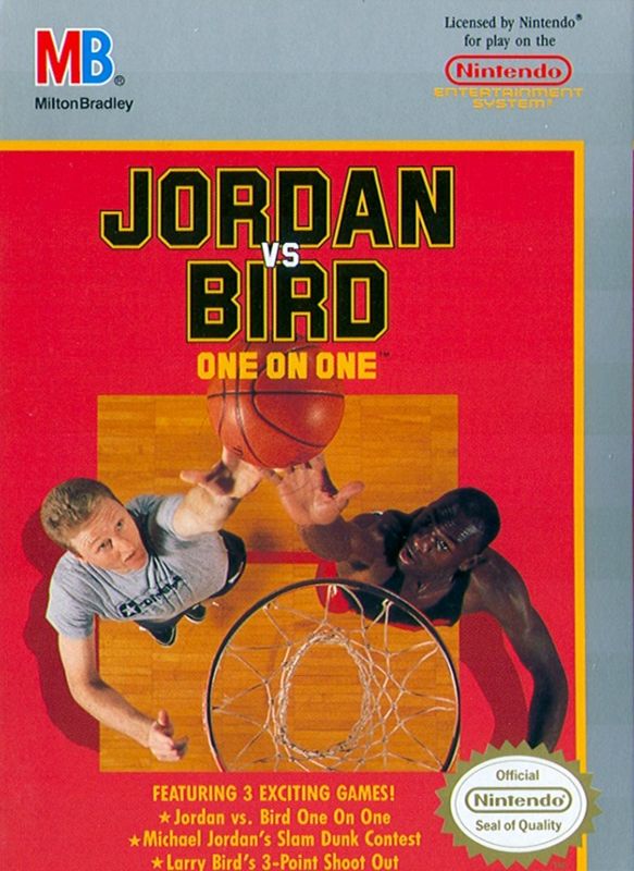 Front Cover for Jordan vs Bird: One on One (NES)