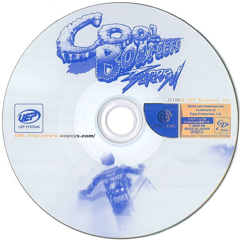 Media for Rippin' Riders Snowboarding (Dreamcast)