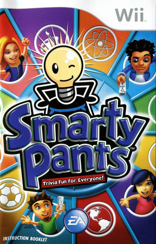 Manual for Smarty Pants (Wii): Front