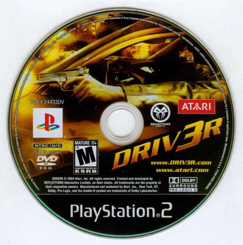 Media for Driv3r (PlayStation 2)