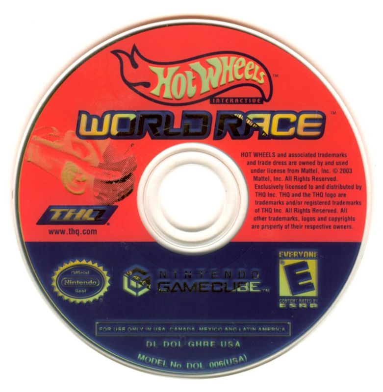 Media for Hot Wheels: World Race (GameCube)