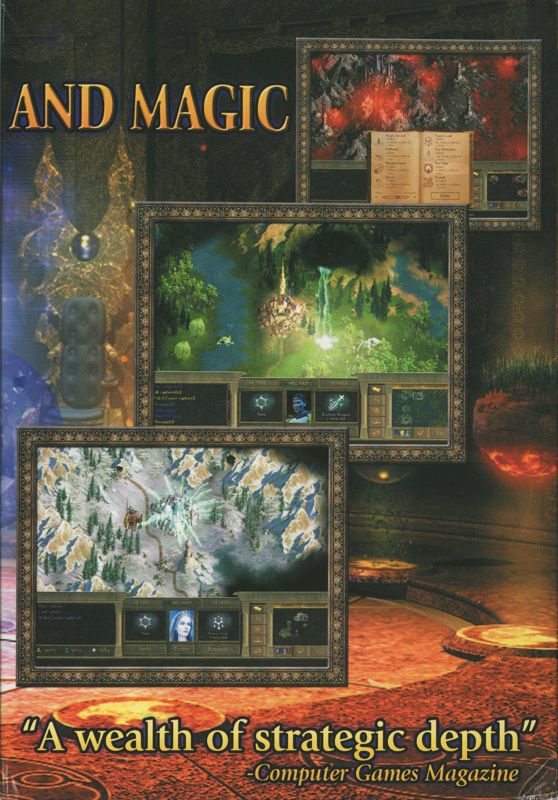 Inside Cover for Age of Wonders II: The Wizard's Throne (Windows): Right Flap
