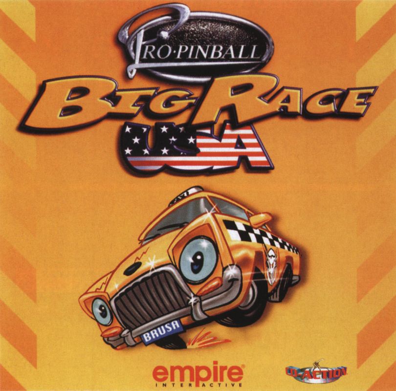 Front Cover for Pro Pinball: Big Race USA (Windows) (Bundled with CD-Action magazine #12/2000)
