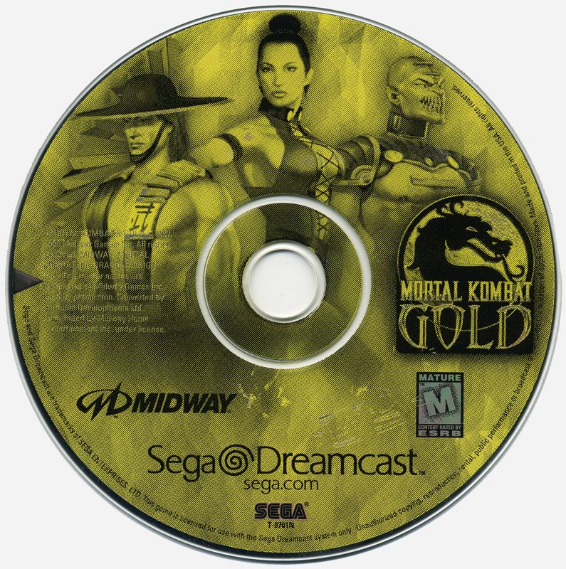 1999 Mortal Kombat Gold Dreamcast Print Ad/Poster Authentic