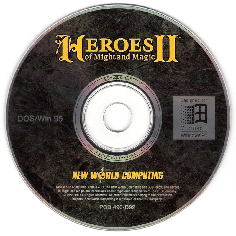 Media for Heroes of Might and Magic II: The Succession Wars (DOS and Windows) (Re-release)