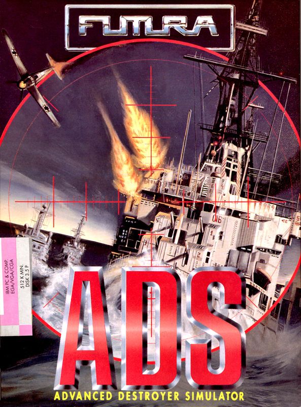Front Cover for Advanced Destroyer Simulator (DOS)