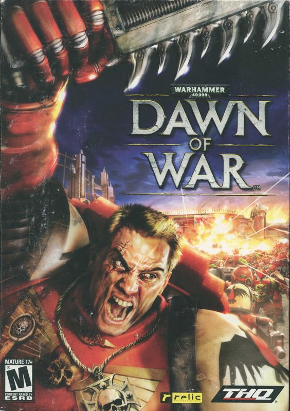 Front Cover for Warhammer 40,000: Dawn of War (Windows)