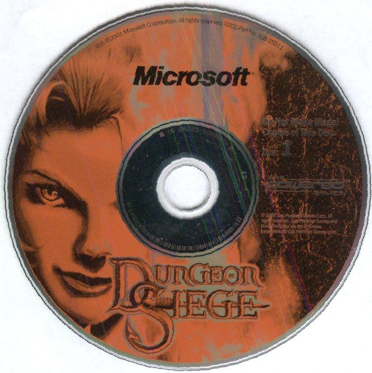 Media for Dungeon Siege (Windows): Disc 1