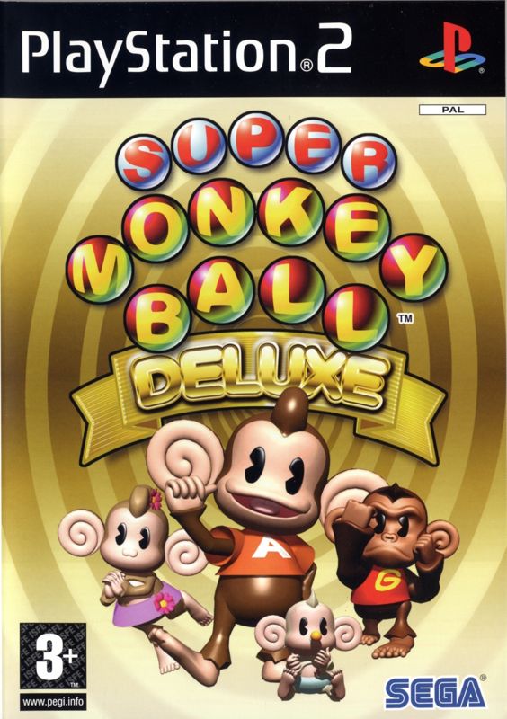 Super Monkey Ball Deluxe cover or packaging material - MobyGames