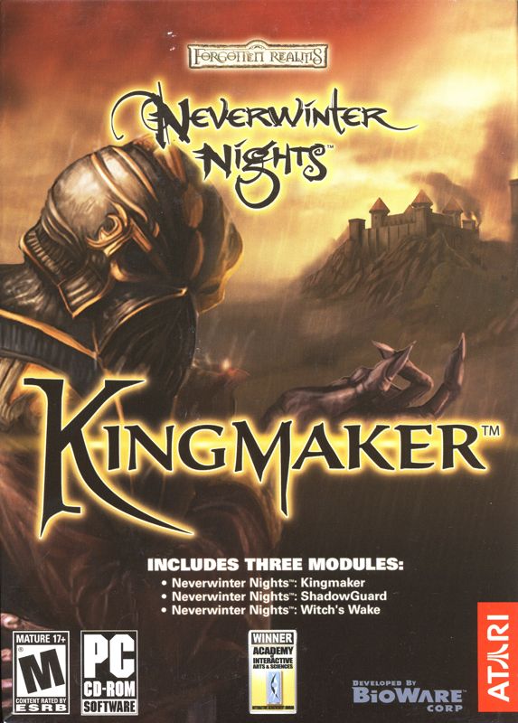 Front Cover for Neverwinter Nights: Kingmaker (Windows)