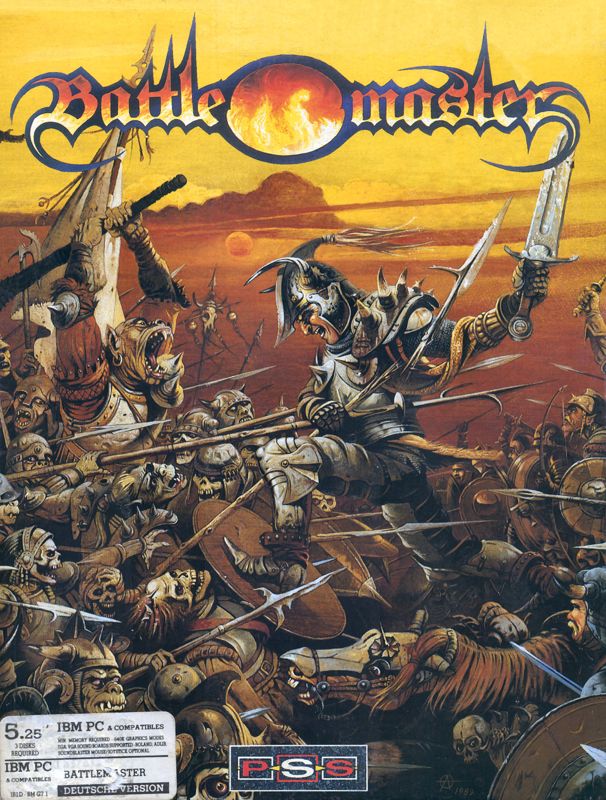 Front Cover for Battle Master (DOS)