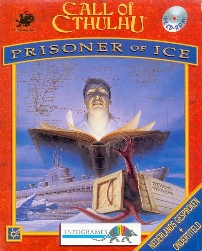 Front Cover for Prisoner of Ice (DOS)