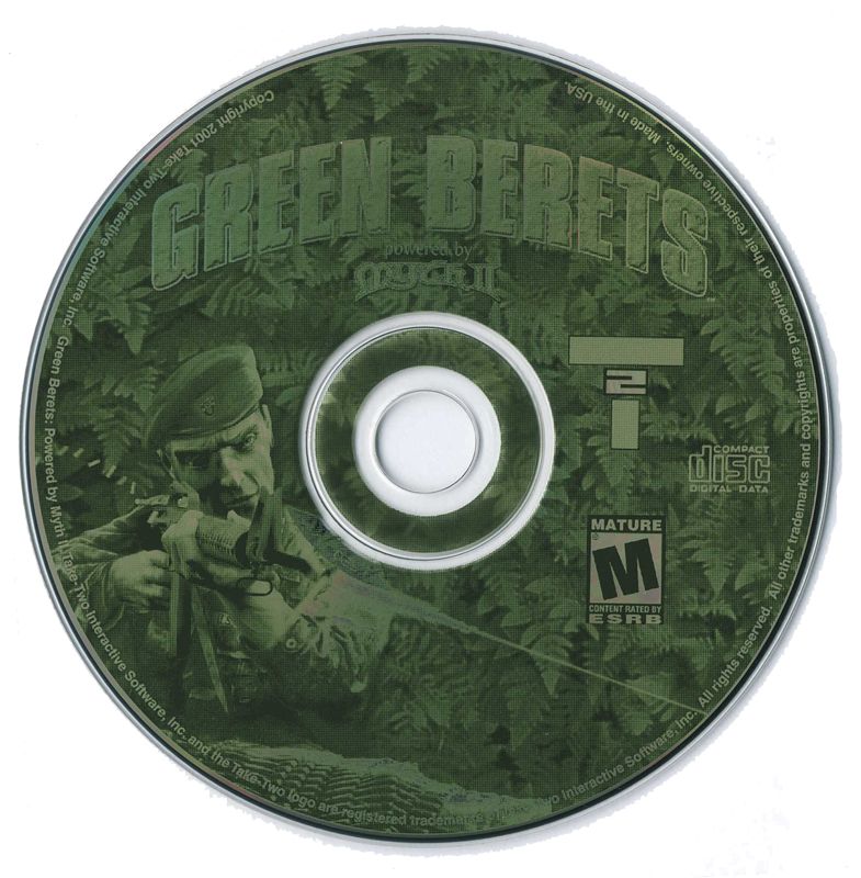 Media for Green Berets (Macintosh and Windows): Disc 2